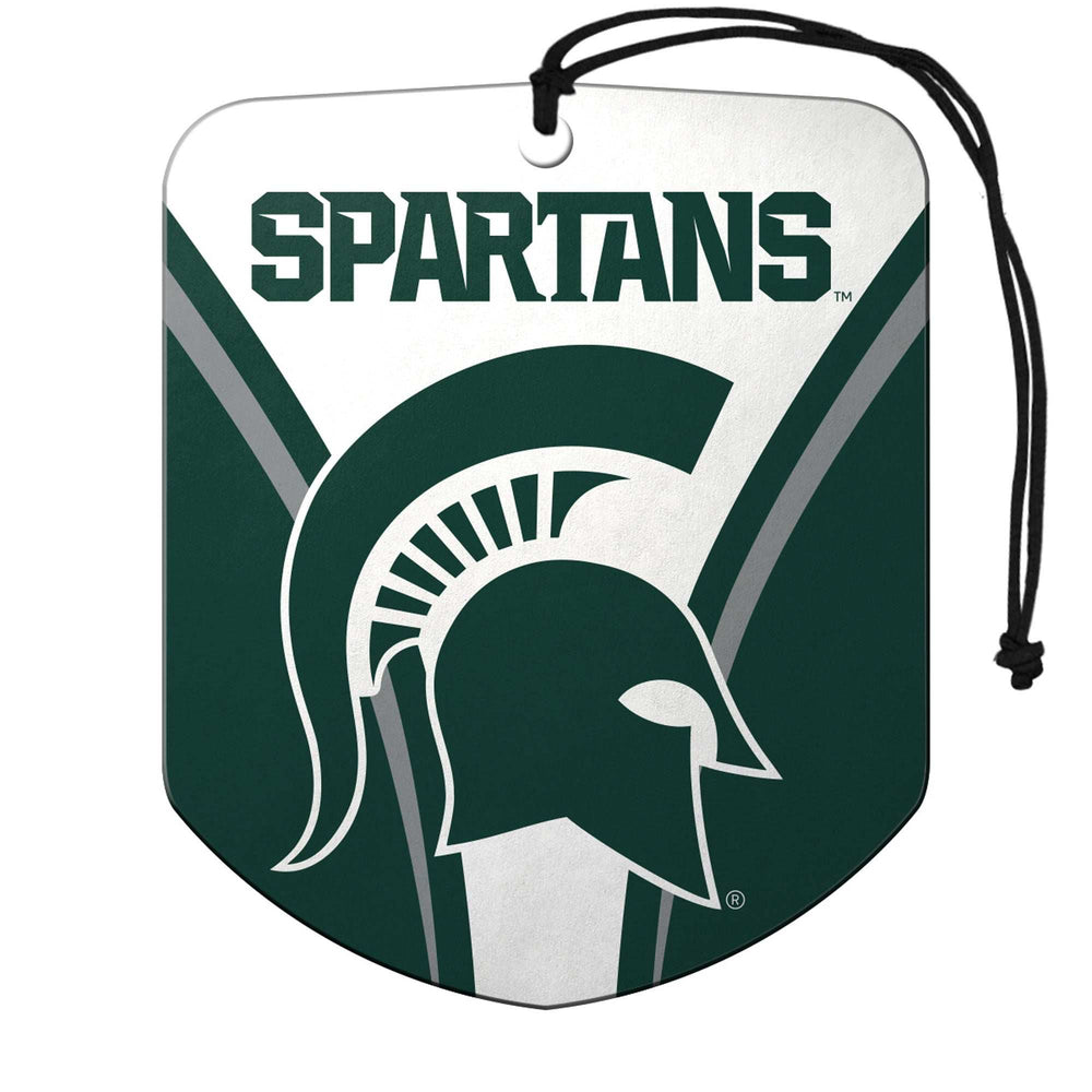 Michigan State University Air Freshener 2-pk - Logo Brands - Flyclothing LLC