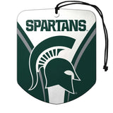 Michigan State University Air Freshener 2-pk - Logo Brands - Flyclothing LLC