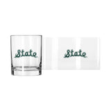 Michigan State 14oz Retro Rocks Glass - Logo Brands - Flyclothing LLC