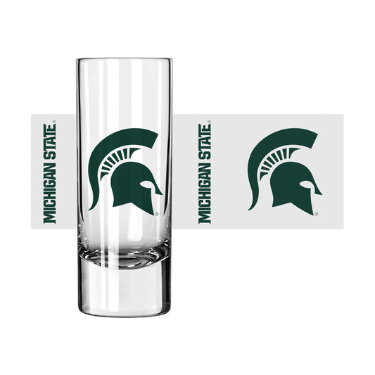 Michigan State 2.5oz Gameday Shooter Glass - Logo Brands - Flyclothing LLC