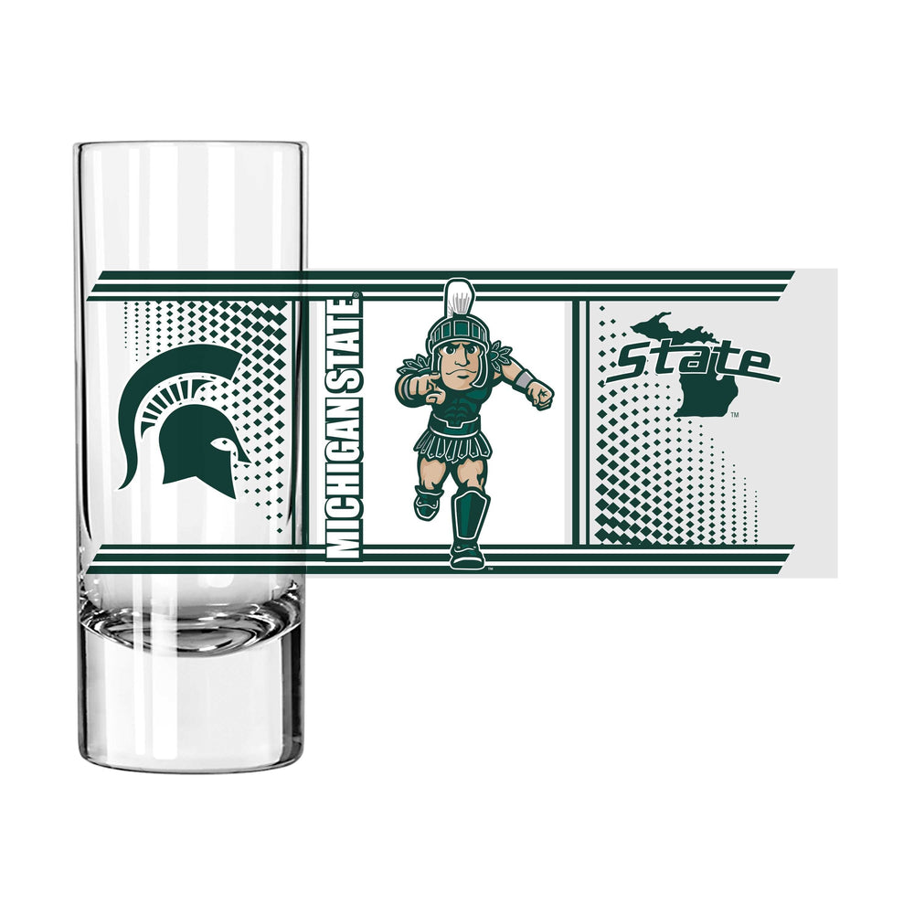 Michigan State 2.5oz Hero Shooter Glass - Logo Brands - Flyclothing LLC