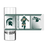 Michigan State 2.5oz Hero Shooter Glass - Logo Brands - Flyclothing LLC