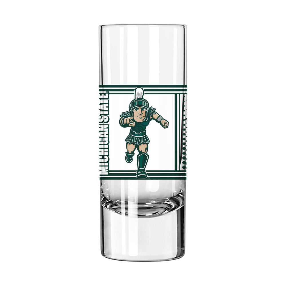 Michigan State 2.5oz Hero Shooter Glass - Logo Brands - Flyclothing LLC