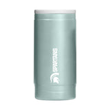 Michigan State Vertical Powder Coat Slim Can Coolie - Logo Brands - Flyclothing LLC