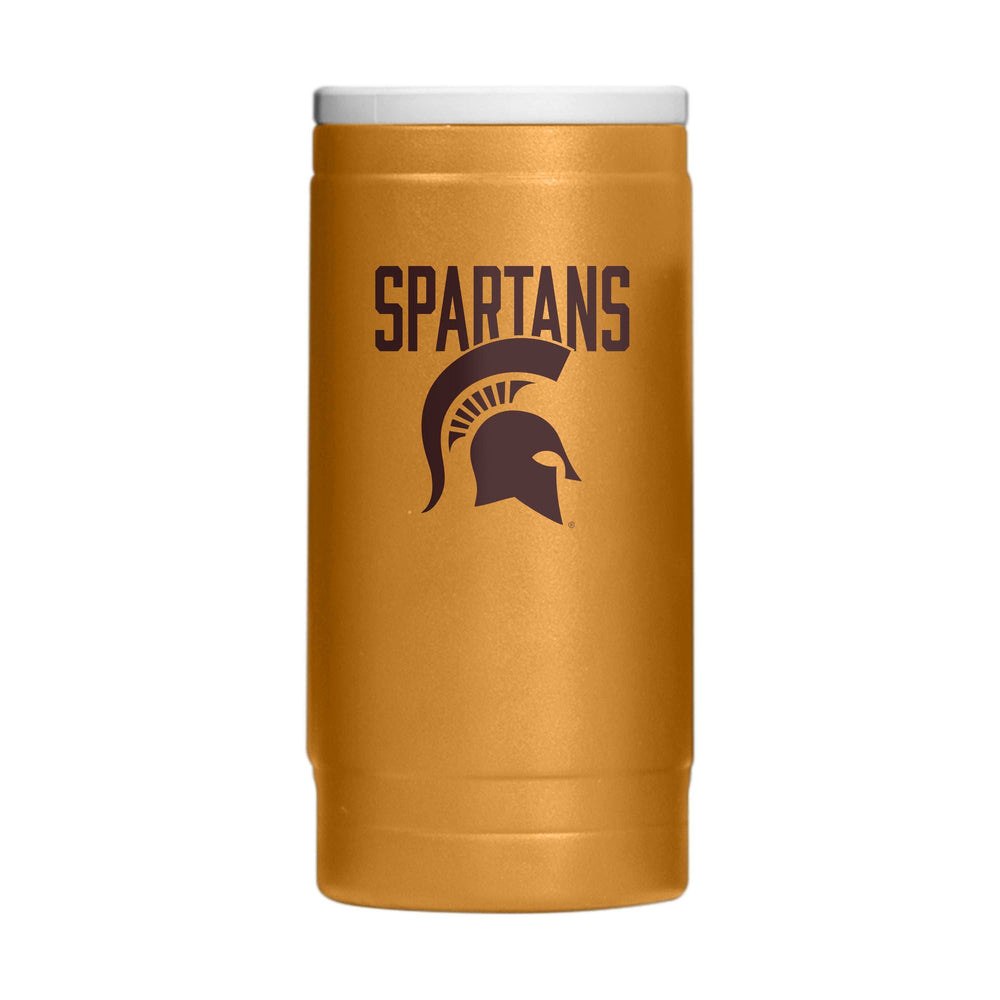 Michigan State Huddle Powder Coat Slim Can Coolie - Logo Brands - Flyclothing LLC