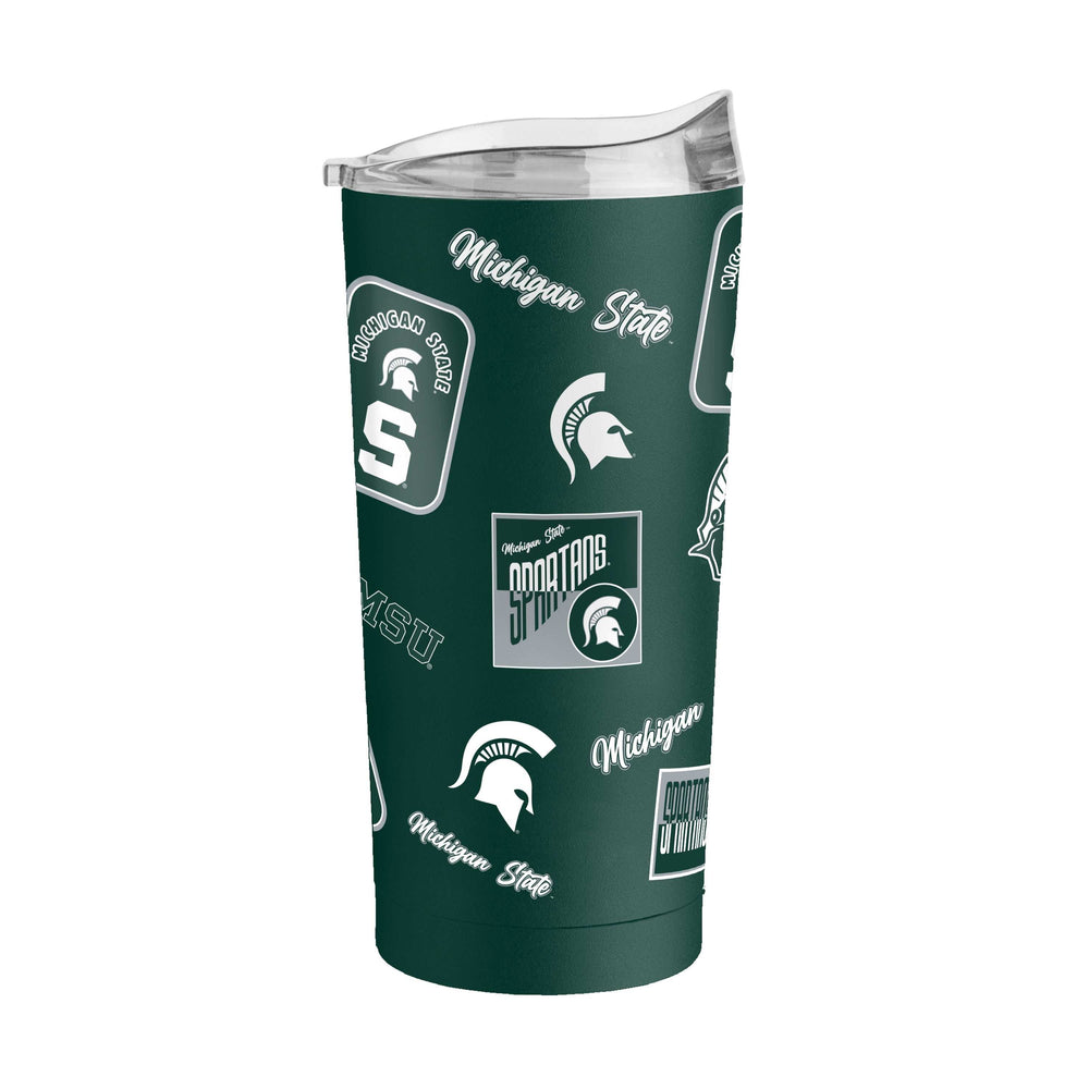 Michigan State 20oz Dreamweave Powder Coat Tumbler - Logo Brands - Flyclothing LLC