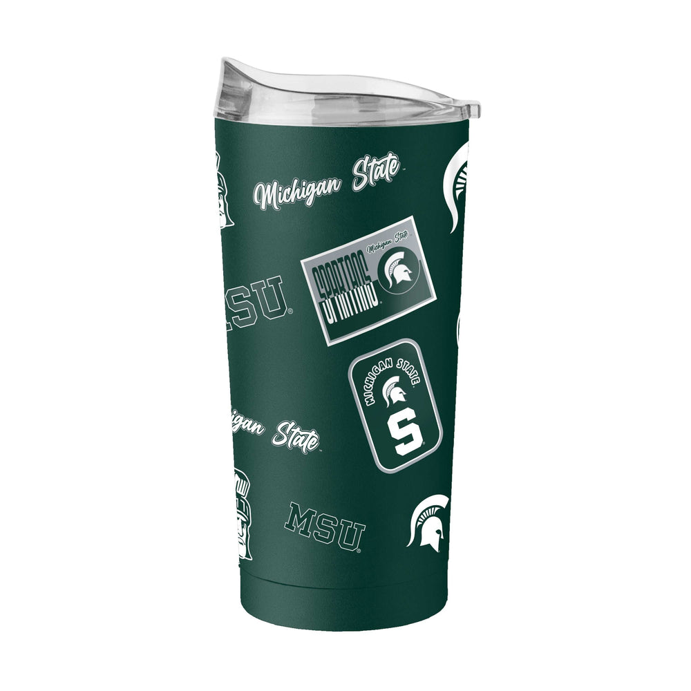 Michigan State 20oz Dreamweave Powder Coat Tumbler - Logo Brands - Flyclothing LLC