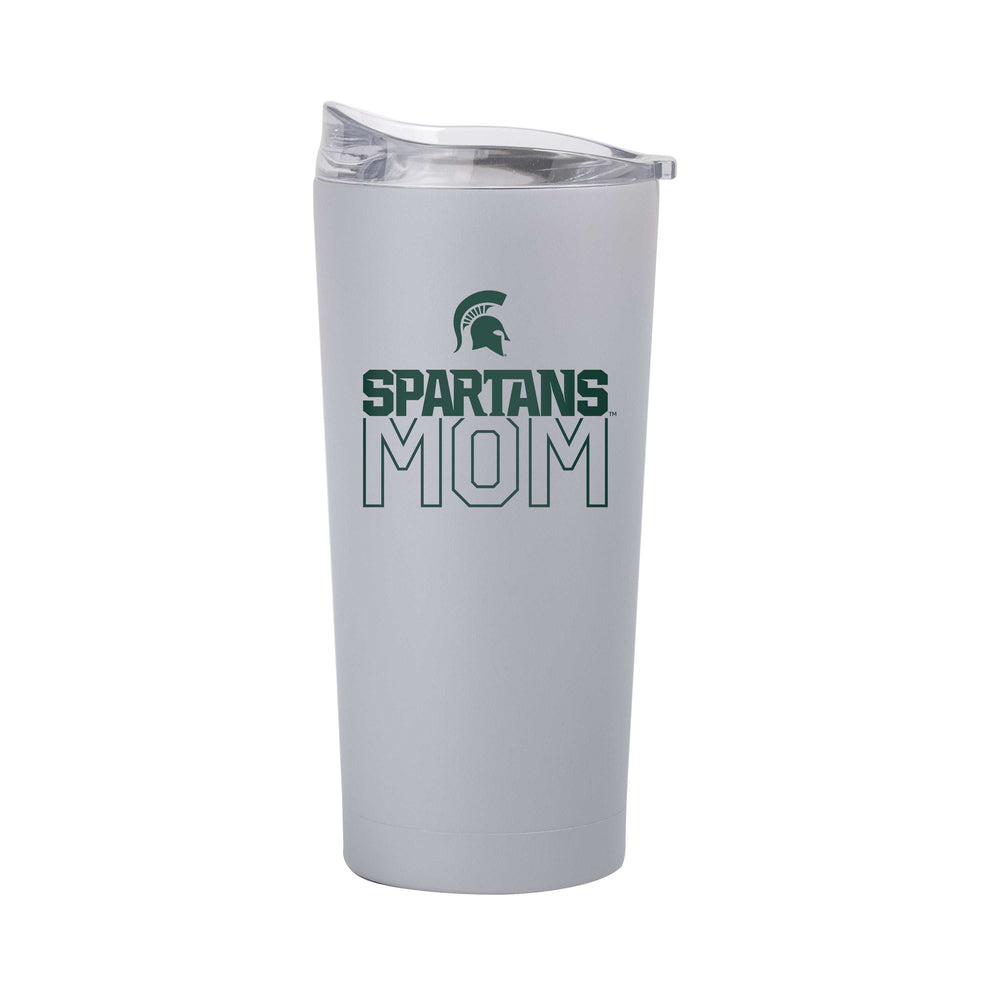 Michigan State Mom 20oz Powder Coat Tumbler - Logo Brands - Flyclothing LLC