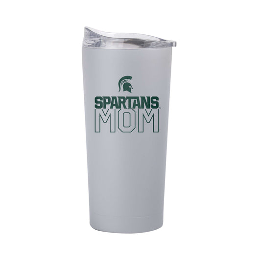Michigan State Mom 20oz Powder Coat Tumbler - Logo Brands - Flyclothing LLC