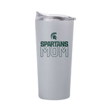 Michigan State Mom 20oz Powder Coat Tumbler - Logo Brands - Flyclothing LLC