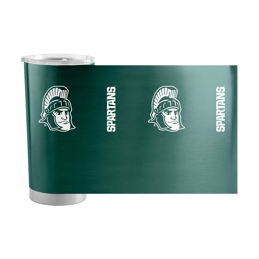 Michigan State 1 Color 20oz Gameday Stainless Tumbler - Logo Brands - Flyclothing LLC