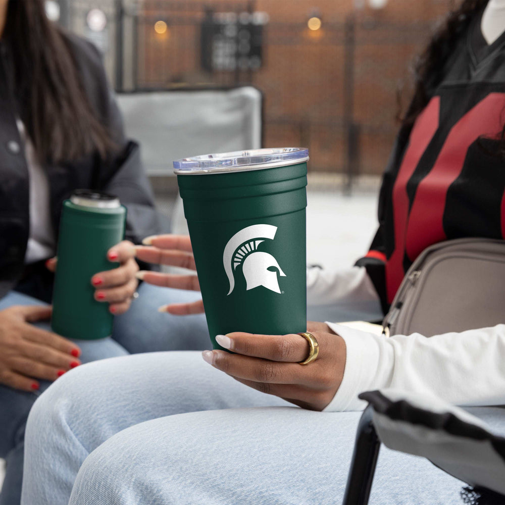 Michigan State 22oz Flipside Stainless Cup - Logo Brands - Flyclothing LLC