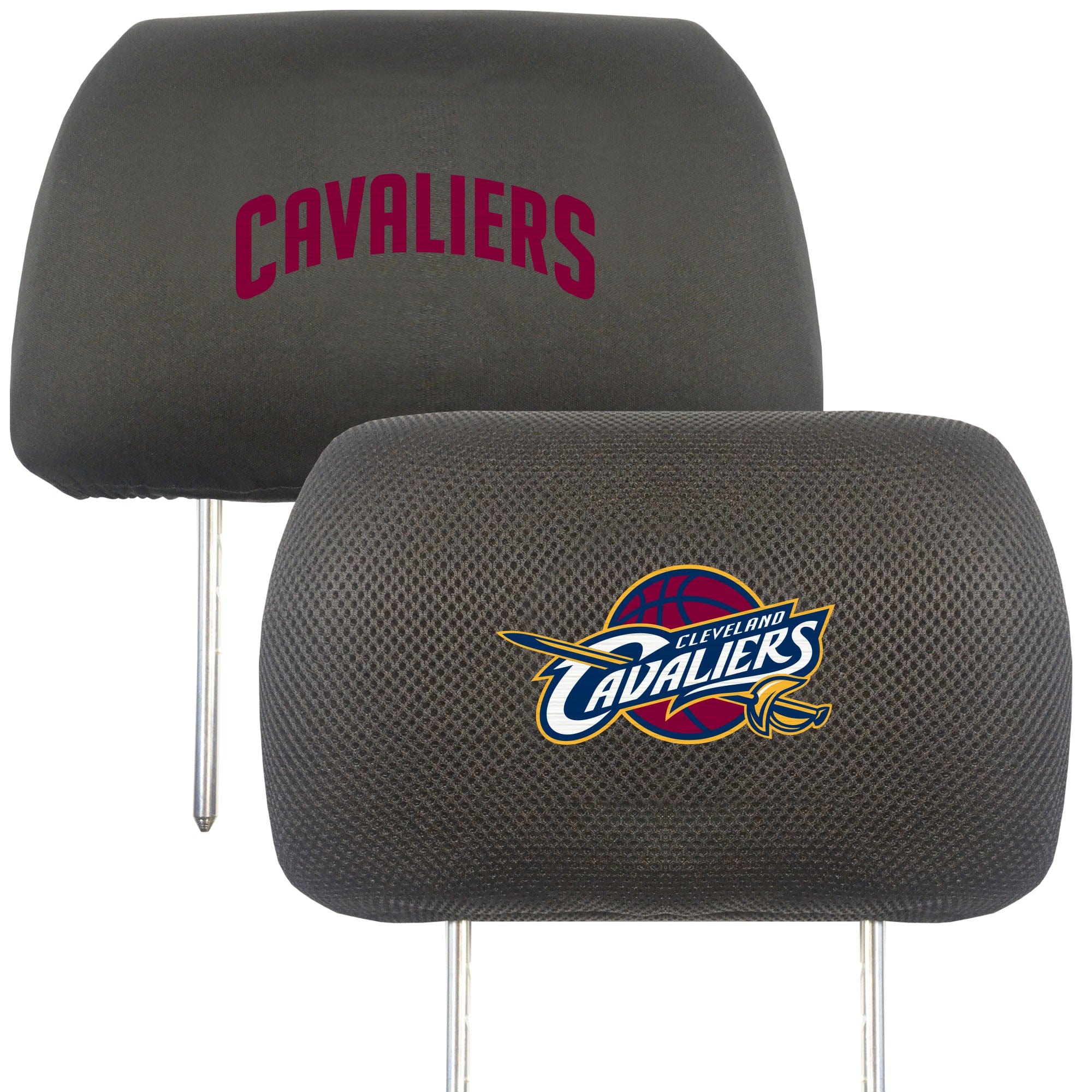 Cleveland Cavaliers Embroidered Head Rest Cover Set - 2 Pieces - Cleveland Cavaliers