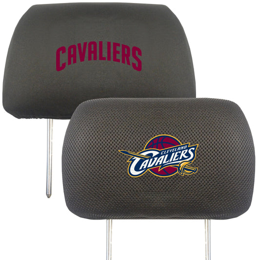 Cleveland Cavaliers Embroidered Head Rest Cover Set - 2 Pieces - Cleveland Cavaliers