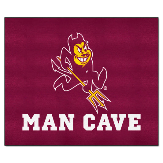 Arizona State Sun Devils Man Cave Tailgater Rug - 5ft. x 6ft., Sparky Logo - Arizona State