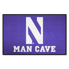 Northwestern Wildcats Man Cave Starter Mat Accent Rug - 19in. x 30in. - Northwestern