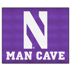 Northwestern Wildcats Man Cave Tailgater Rug - 5ft. x 6ft. - Northwestern