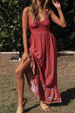 Printed Maxi Cami Dress - Trendsi