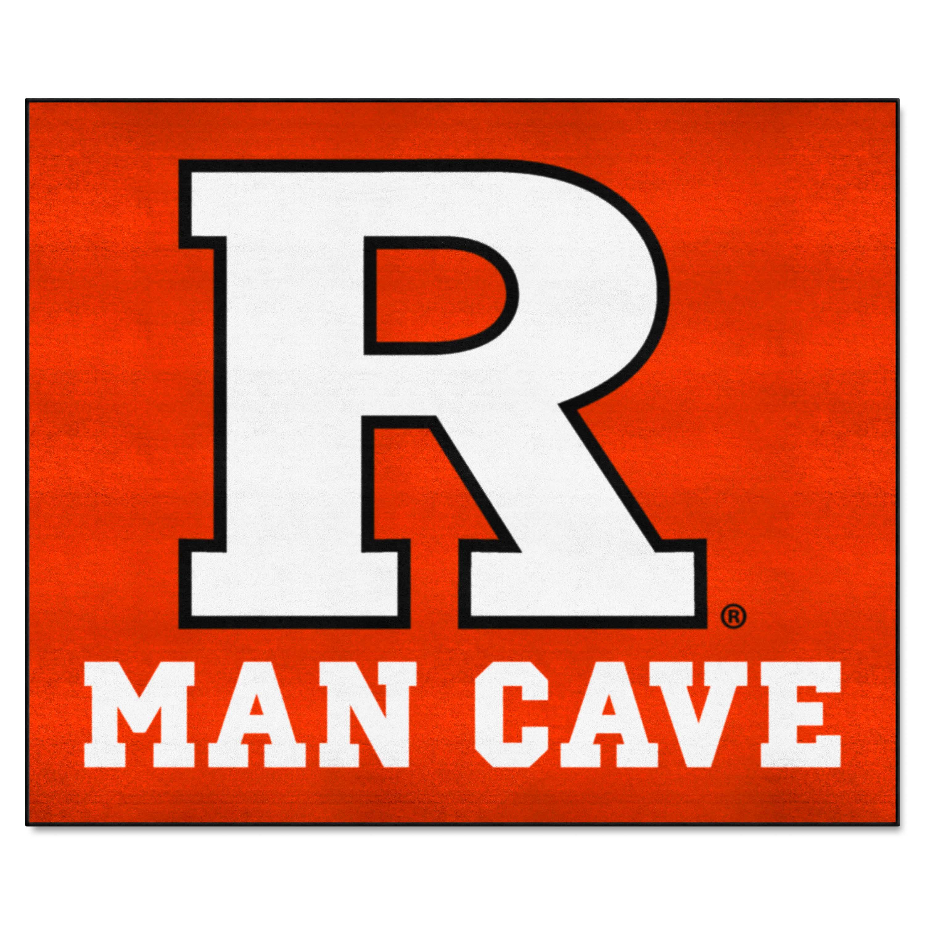 Rutgers Scarlett Knights Man Cave Tailgater Rug - 5ft. x 6ft. - Rutgers