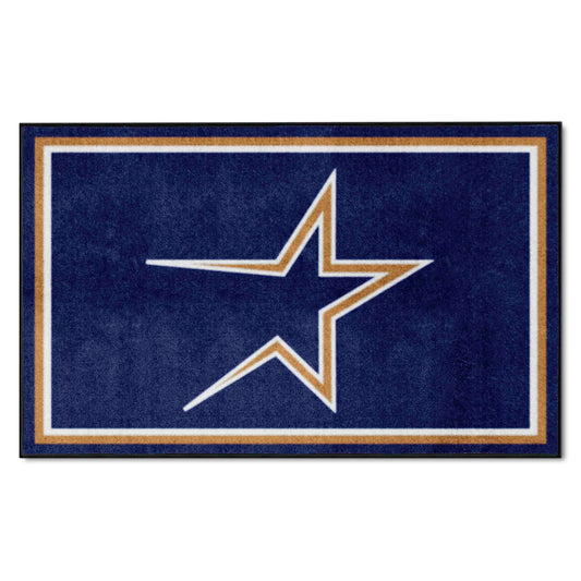 Houston Astros 4ft. x 6ft. Plush Area Rug1995 - Houston Astros