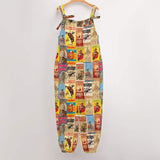 Baha Ranch Vintage Rodeo Poster Overalls Jumpsuit - Baha Ranch Western Wear - Flyclothing LLC