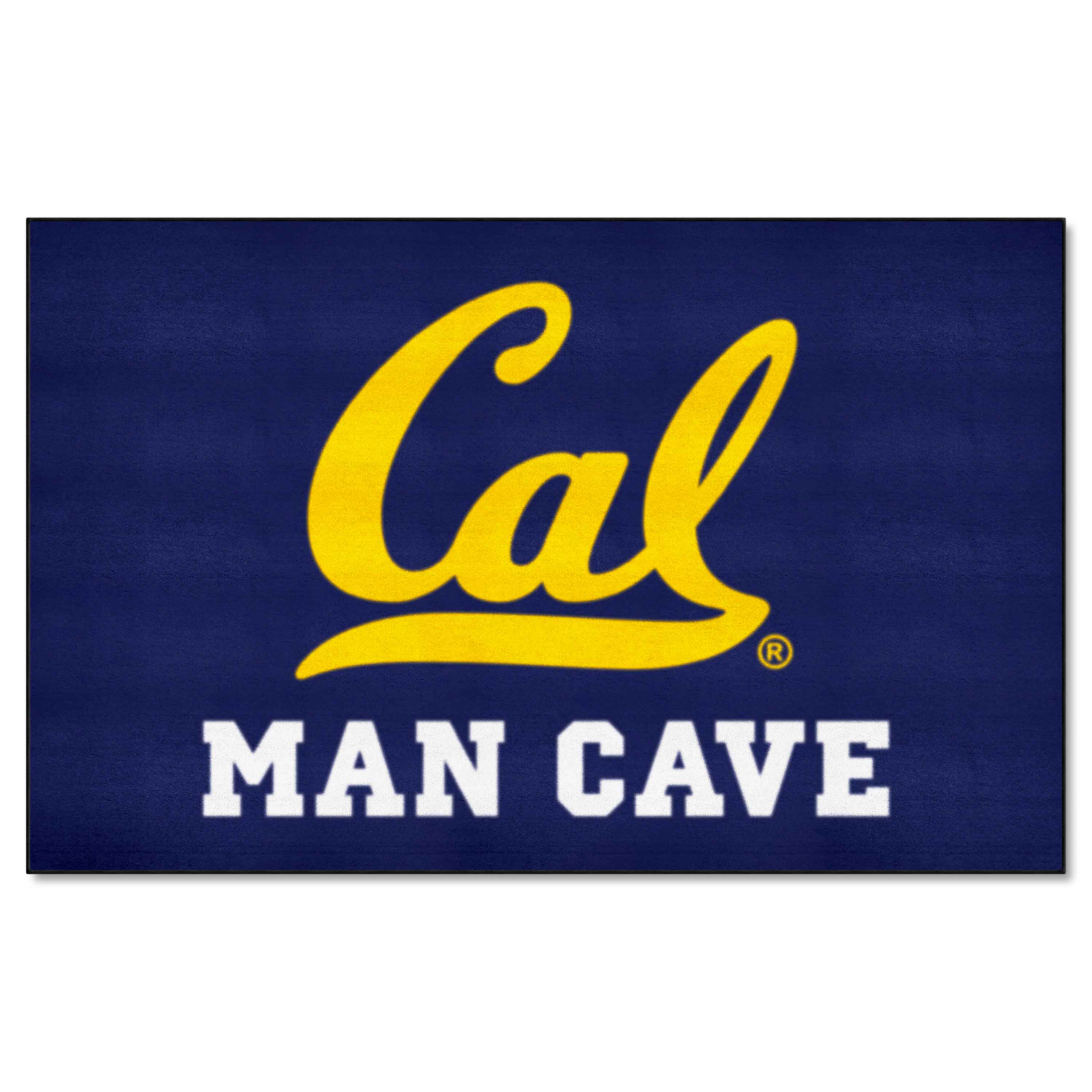 Cal Golden Bears Man Cave Ulti-Mat Rug - 5ft. x 8ft. - Cal