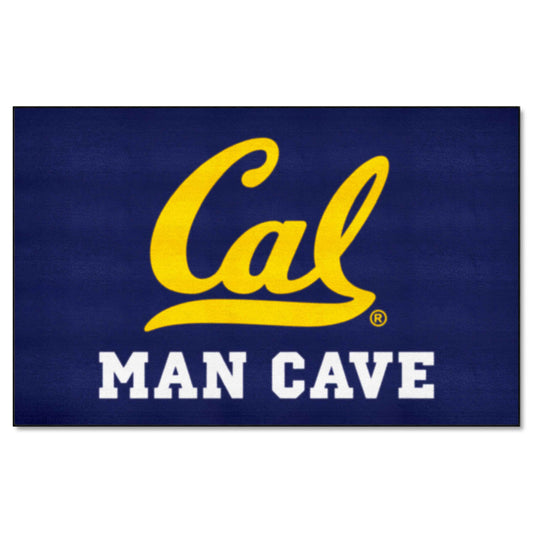 Cal Golden Bears Man Cave Ulti-Mat Rug - 5ft. x 8ft. - Cal