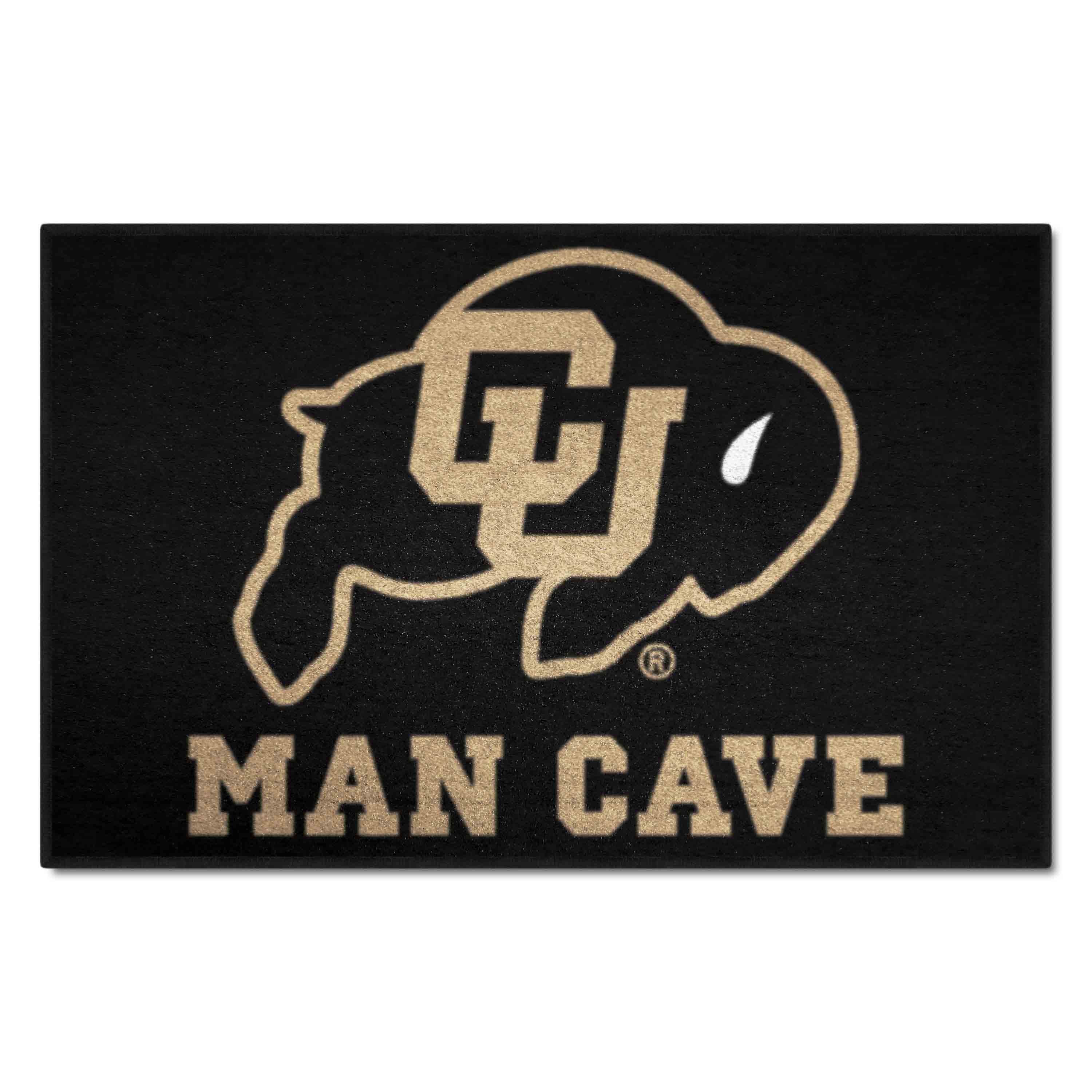 Colorado Buffaloes Man Cave Starter Mat Accent Rug - 19in. x 30in. - Colorado