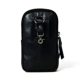 Jet-Set Organizer: Leather Phone Pouch - Classy Leather Bags - Flyclothing LLC