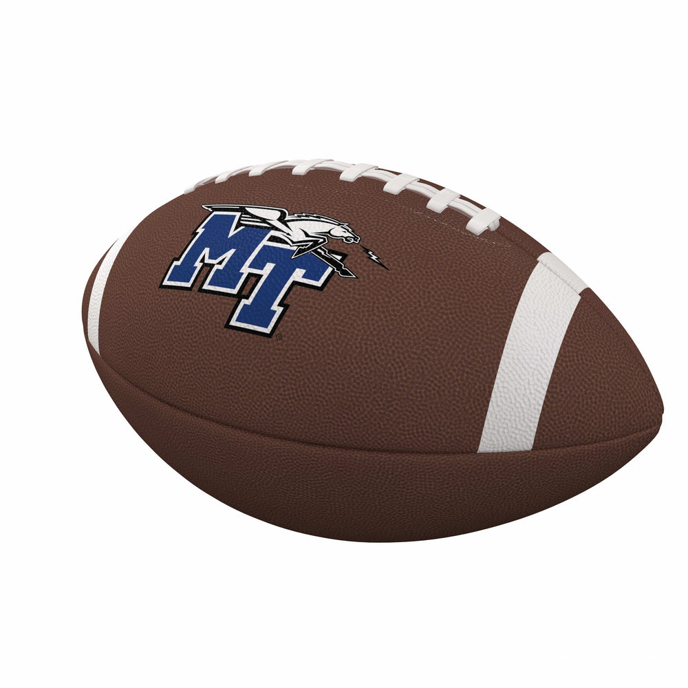 MTSU Team Stripe Official-Size Composite Football - Logo Brands - Flyclothing LLC