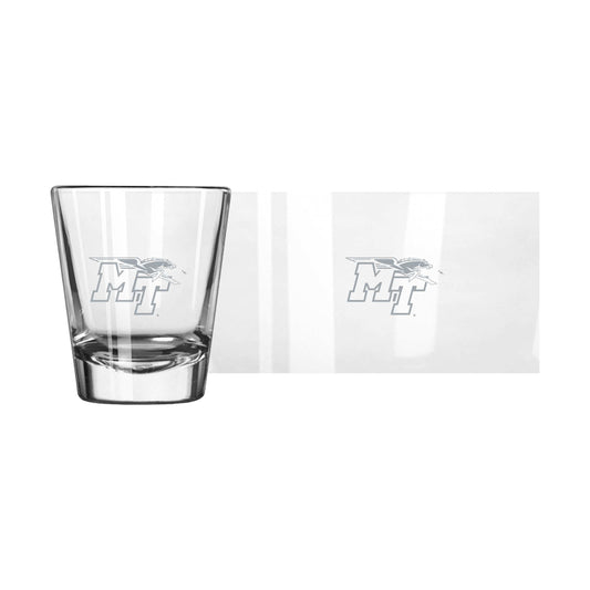 MTSU 2oz Frost Shot Glass - Logo Brands - Flyclothing LLC