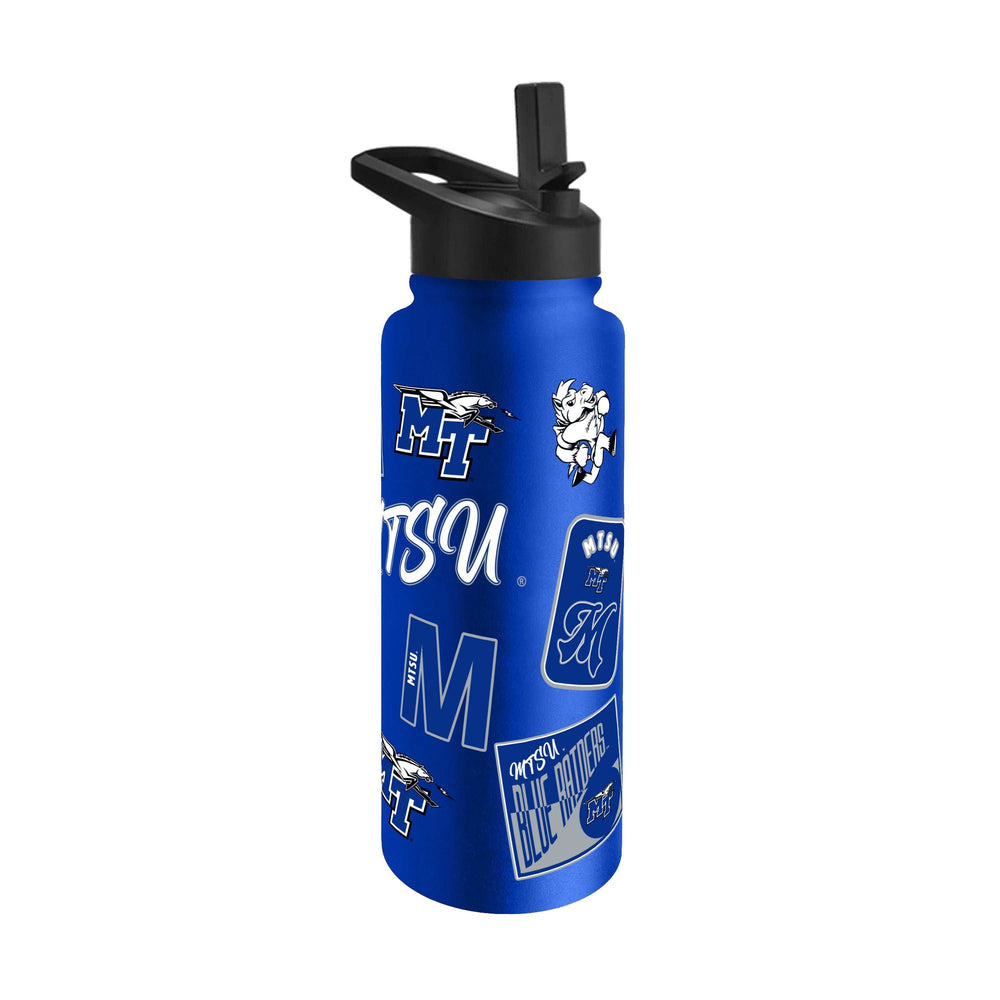 MTSU 34oz Dreamweave Quencher Bottle - Logo Brands - Flyclothing LLC