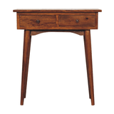 Mini Chestnut Hallway Console - Artisan Furniture - Flyclothing LLC