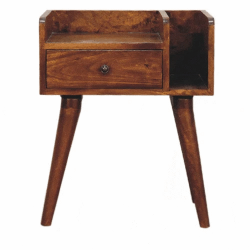 Chestnut Collective Nightstand - Artisan Furniture - Flyclothing LLC