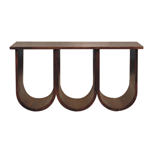 Triple Open Style Coffee Table - Artisan Furniture - Flyclothing LLC