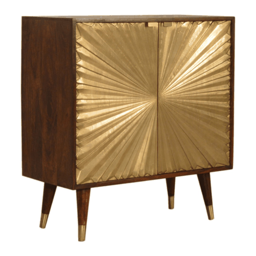 Manila Gold Cabinet - Artisan Furniture - Flyclothing LLC