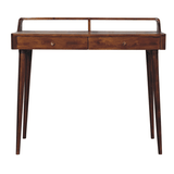 Elevated Chestnut Console Table - Artisan Furniture - Flyclothing LLC