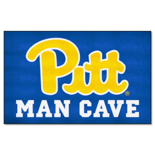 Pitt Panthers Man Cave Ulti-Mat Rug - 5ft. x 8ft. - Pitt