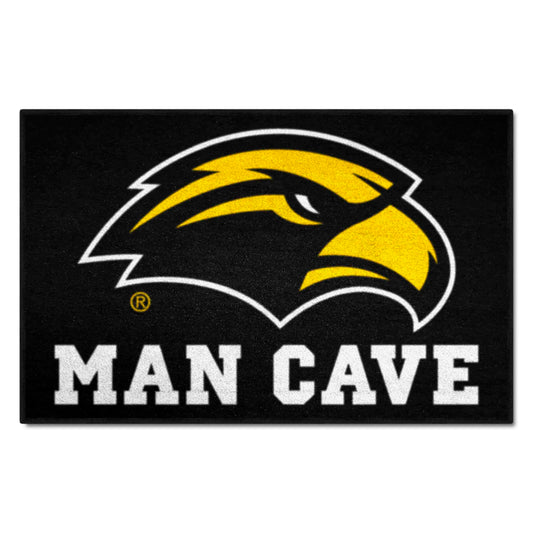Southern Miss Golden Eagles Man Cave Starter Mat Accent Rug - 19in. x 30in.