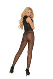 Elegant Memories Black Fishnet Pantyhose 1733q
