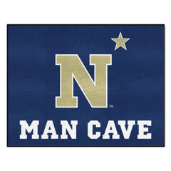 Naval Academy Man Cave All-Star Rug - 34 in. x 42.5 in. - Naval Academy