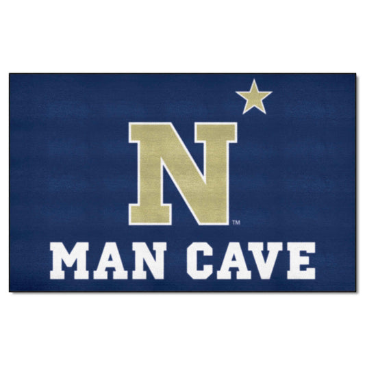 Naval Academy Man Cave Ulti-Mat Rug - 5ft. x 8ft. - Naval Academy