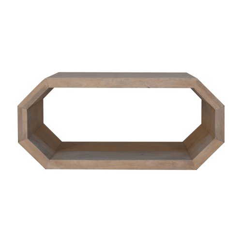 Hexagonal Marble Coffee Table - Artisan Furniture - Flyclothing LLC