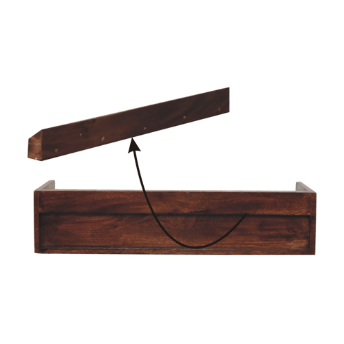 Belmont Wall-Mounted Console Shelf - Artisan Furniture - Flyclothing LLC