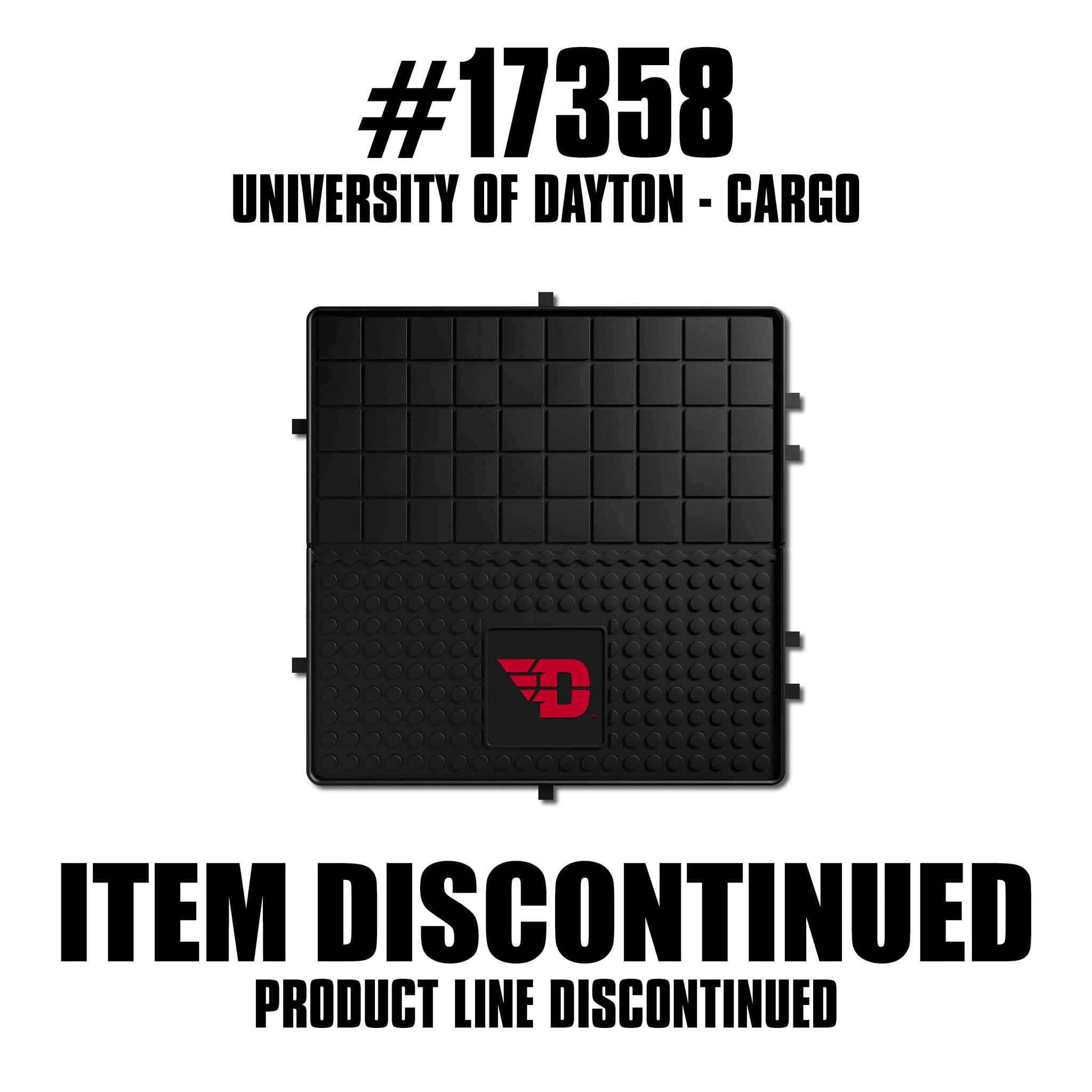 Dayton Flyers Heavy Duty Cargo Mat 31"x31" - Dayton - Flyclothing LLC