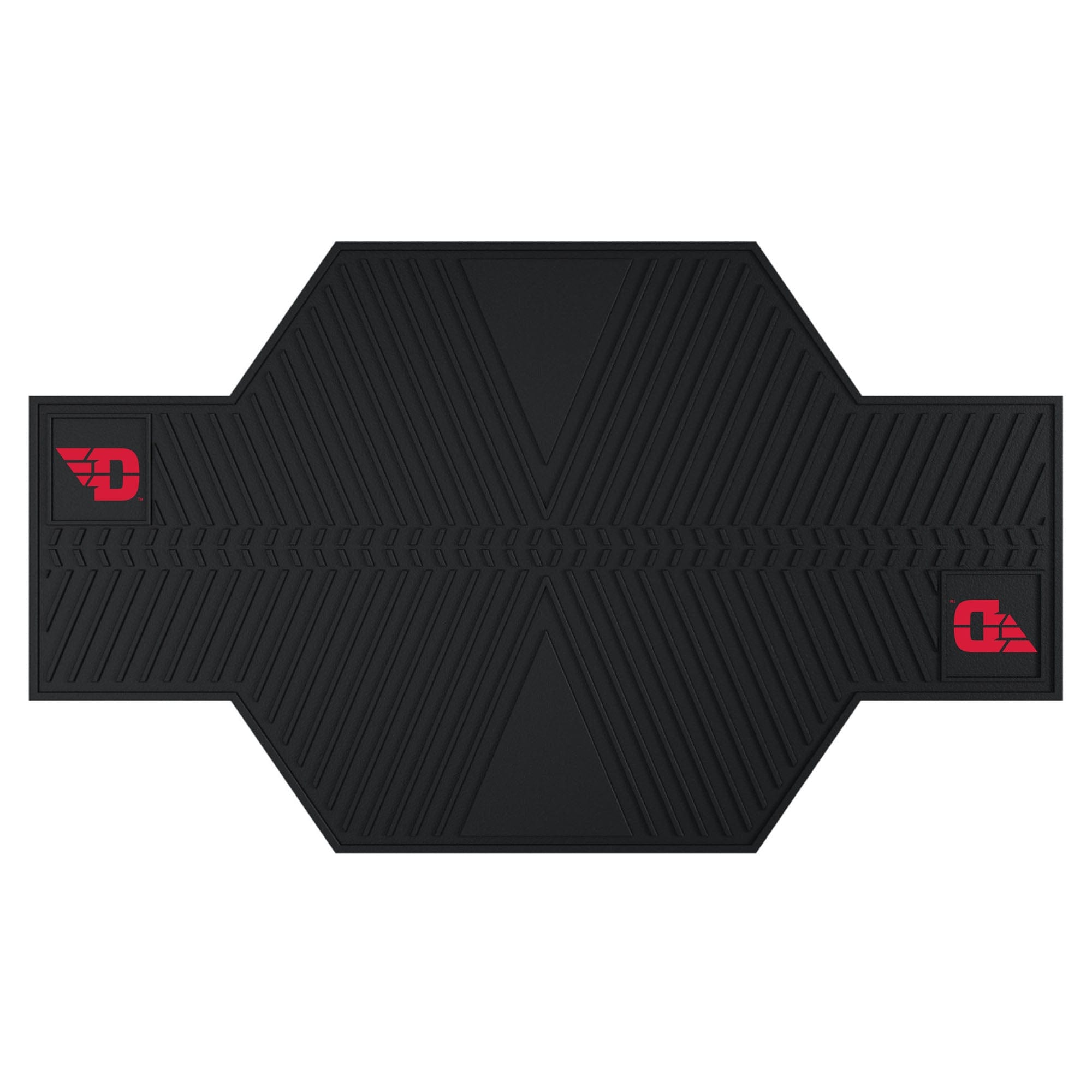 Dayton Flyers Motorcycle Mat - Dayton