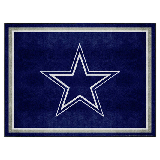 Dallas Cowboys 8ft. x 10 ft. Plush Area Rug - Dallas Cowboys