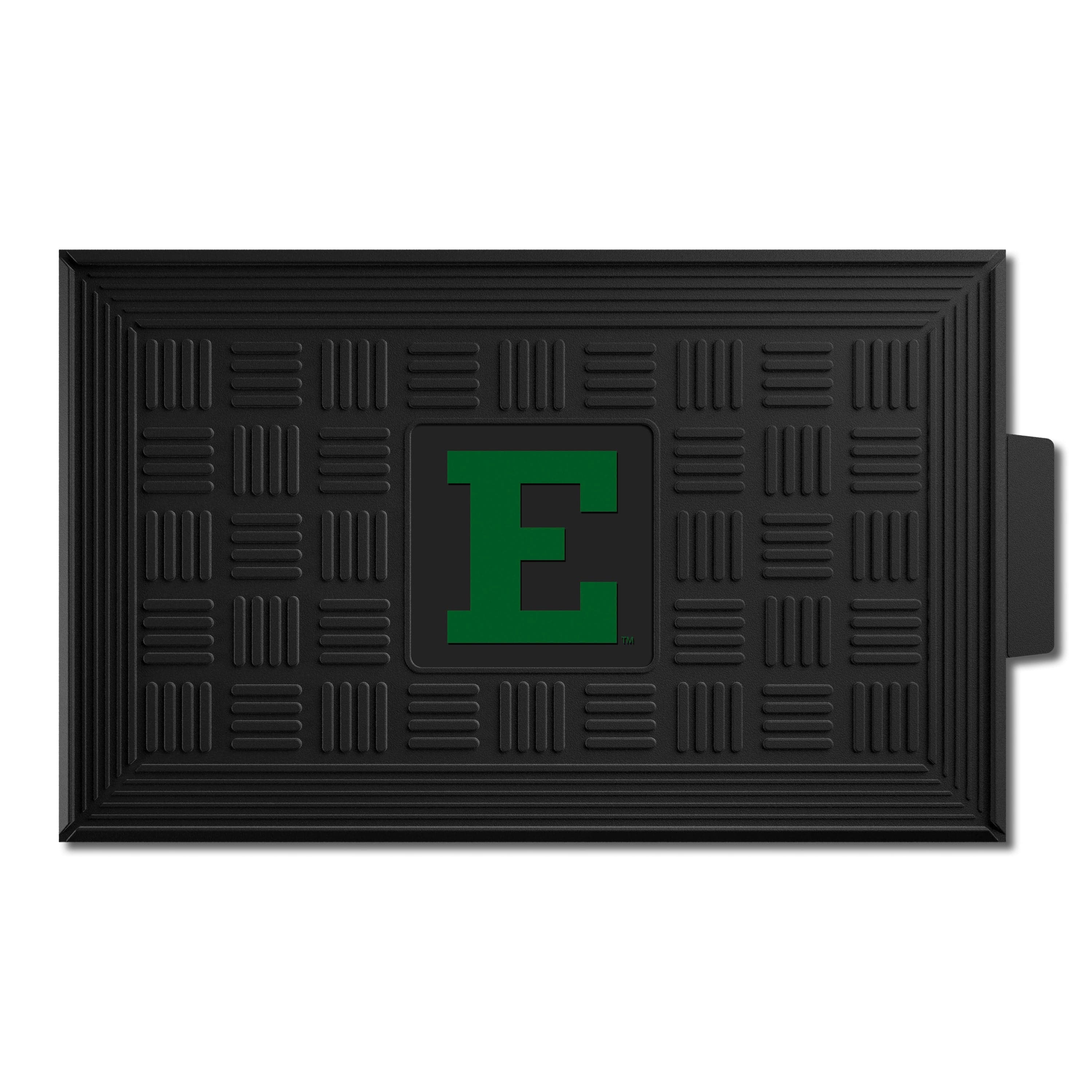 Eastern Michigan Eagles Heavy Duty Vinyl Medallion Door Mat - 19.5in. x 31in. - Eastern Michigan