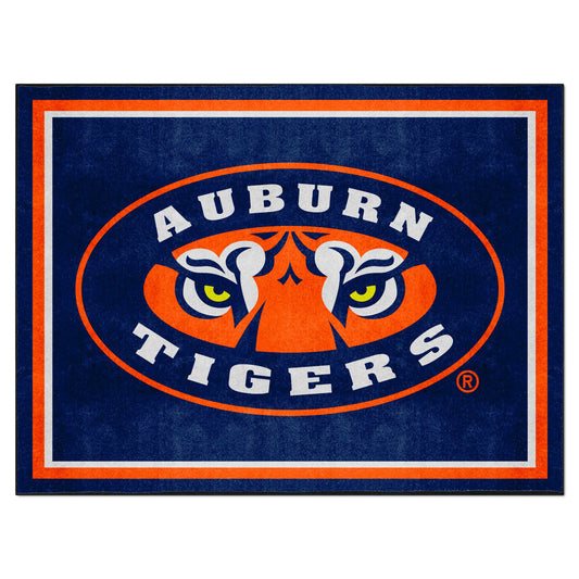 Auburn Tigers 8ft. x 10 ft. Plush Area Rug - Auburn