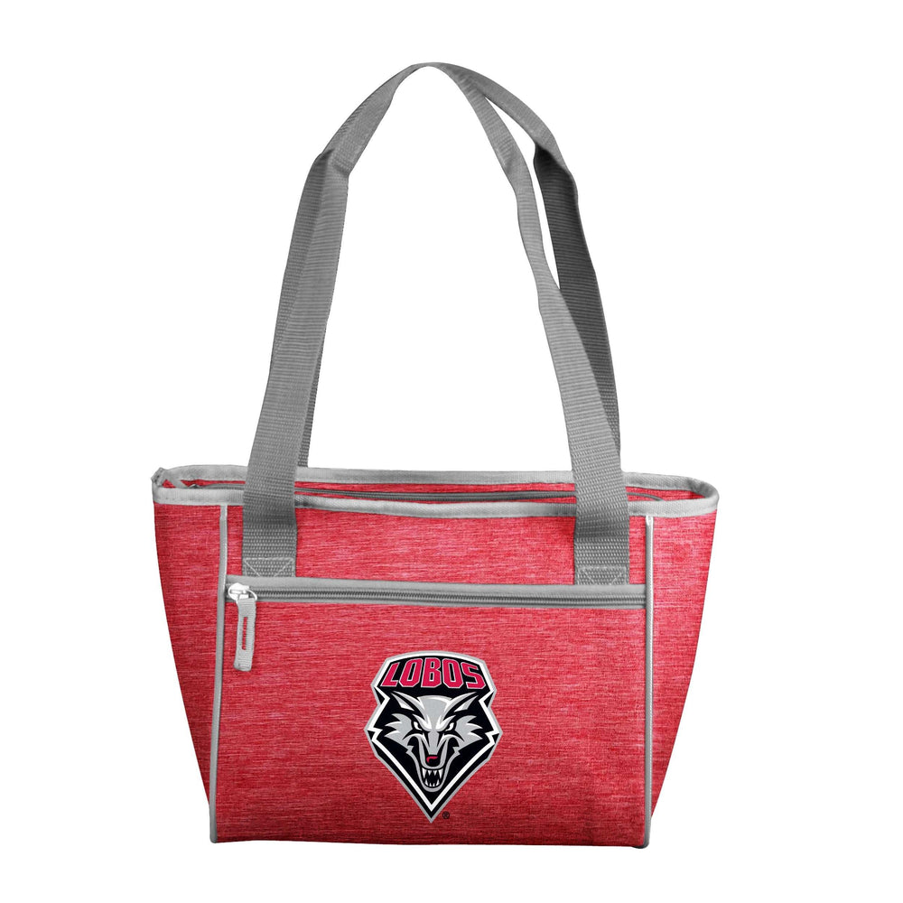 University of New Mexico Red 16 Can Cooler Tote f/ Primary Logo - Logo Brands - Flyclothing LLC